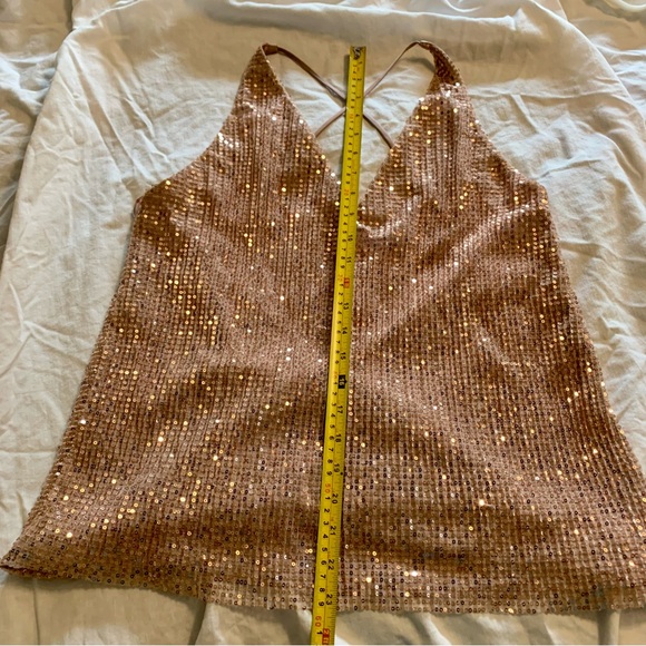 Express shimmering tank top - Picture 2 of 8